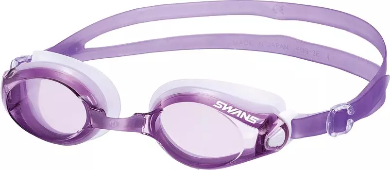 Japanese Swimming Goggles LAV Lavender Fitness for Adults [SWANS] SW-45N