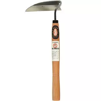 Japanese Weeding Sickle Very Sharp Edge Quick Work (Full Size)