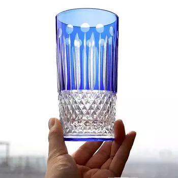 Japanese Whiskey Juice Beer Cup New Straight Tube Handmade Food Grade Luxury Glass Cup Drinkware 301-400ml