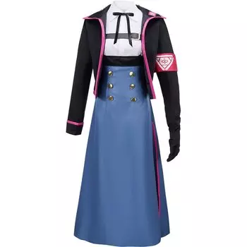 Japoin Kousuke Косплей Hypma Косплей Костюм 9 предметов Набор Kate Win Honobono Военная форма Униформа Косплей Hypno Микрофон Косплей Культурный фестиваль