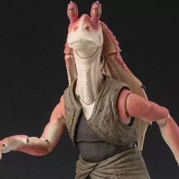 Jar Jar Binks Wars Episode Figure S.H.Figuarts (Star 1/Phantom Menace) [Item] коричневый