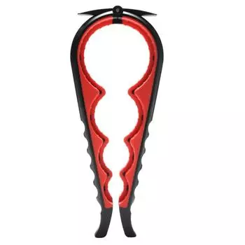 Jar Opener Can Opener Bottle Opener for Senior Arthritis Hands and Anyone with Low Strength Arthritis Jar Opener Get Lids Off Ea чёрный