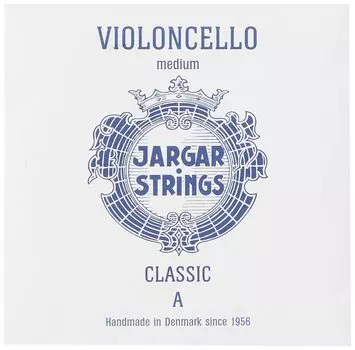 JARGAR STRINGS Струна A из стальной обмотки для виолончели Сталь/Хром