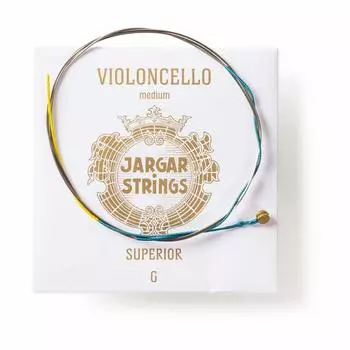 JARGAR STRINGS SUPERIOR струна G средняя виолончель (виолончель) серебряный