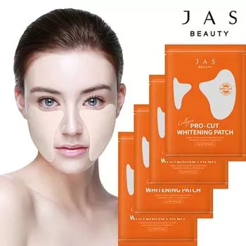 Jas Whitening Wrinkle Collagen UV Protection Cooling Golf Patch 4 порции, 1 шт.