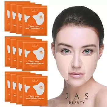 Jas Whitening Wrinkle Collagen UV Protection Cooling Golf Patch 4 порции, 20,8 г, 3 шт.