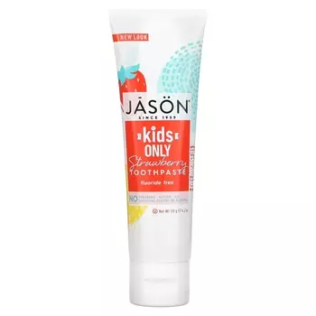 Jason Natural, Children s Toothpaste, Strawberry, 4.2 oz (119 g)