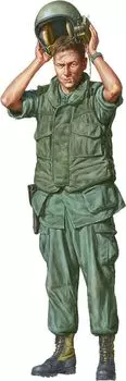 Jason Studio American M113 Troop Armored Vehicle Commander Vehicle Helmet Included Vietnam Resin Kit CJ16015 1/16