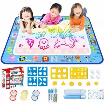 Jasonwell Drawing Sheet Toys для детей Рисование водой Развивающие игрушки Раскраски водой для малышей Девочки Мальчики 3 года 4 года 5 лет