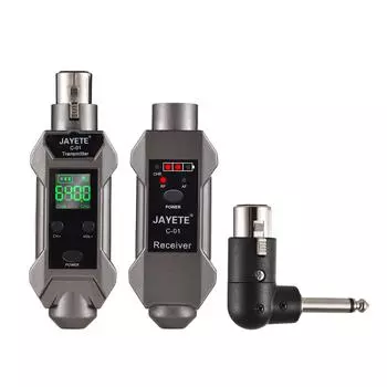 JAYETE C-01 UHF Профессиональный преобразователь проводного и беспроводного микрофона, передатчик и приемник микрофона