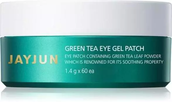 Jayjun Eye Gel Patch Green Tea Hydrogel Eye Contour Mask Radiance and Hydration TU прозрачный