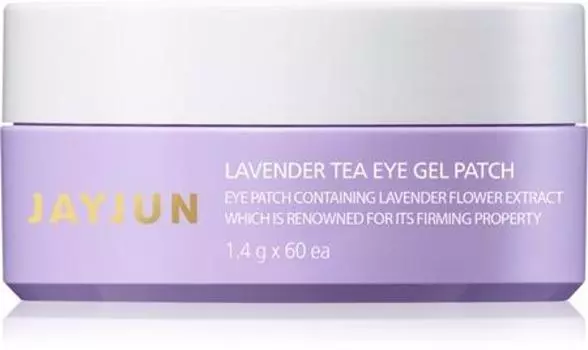 Jayjun Eye Gel Patch Lavender Tea Hydrogel Eye Mask for Face Firming TU прозрачный