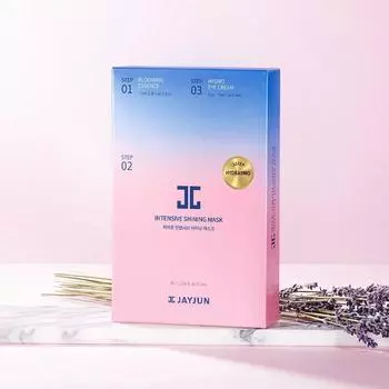 JAYJUN Intensive Shining Mask - 10 листов, успокаивающая, увлажняющая, корейская косметика, Kbeauty, образец
