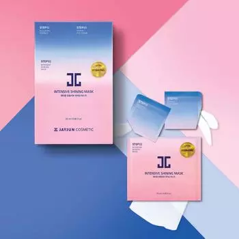 JAYJUN Intensive Shining Mask Sheet 3 Steps 10ea AUTHENTIC STORE