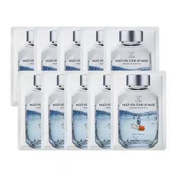 JAYJUN Multi-Vita Tone Up Mask Sheet 10 Sheets