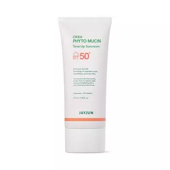 JAYJUN Okra Phyto Mucin тонизирующий солнцезащитный крем 100 мл