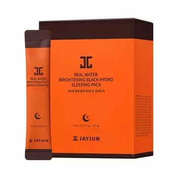 JAYJUN Real Water Brightening Black Hydro Sleeping Mask 4 мл*30 шт.