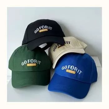 JAYSCE Мужская летняя модная кепка с козырьком, однотонная, регулируемая, бейсболка для гольфа, вышитая шляпа чёрный