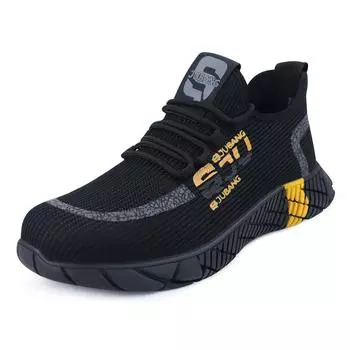 JB792 Hot Selling Industrial Protective Fashion Breathable Work Boot Casual Trainers Steel Toe Safety Shoes 40 красный