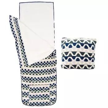 JC Plus Warm Blanket Sleeping Navy Sleeping Sleeping Cold Sleeping Bag Type With With Boa Machine Washable [Soft Bag, 20454] Bag, Bag, Blanket,