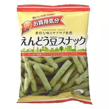 JCC Bargain Feeling Pea Snack 50g x 12 pieces
