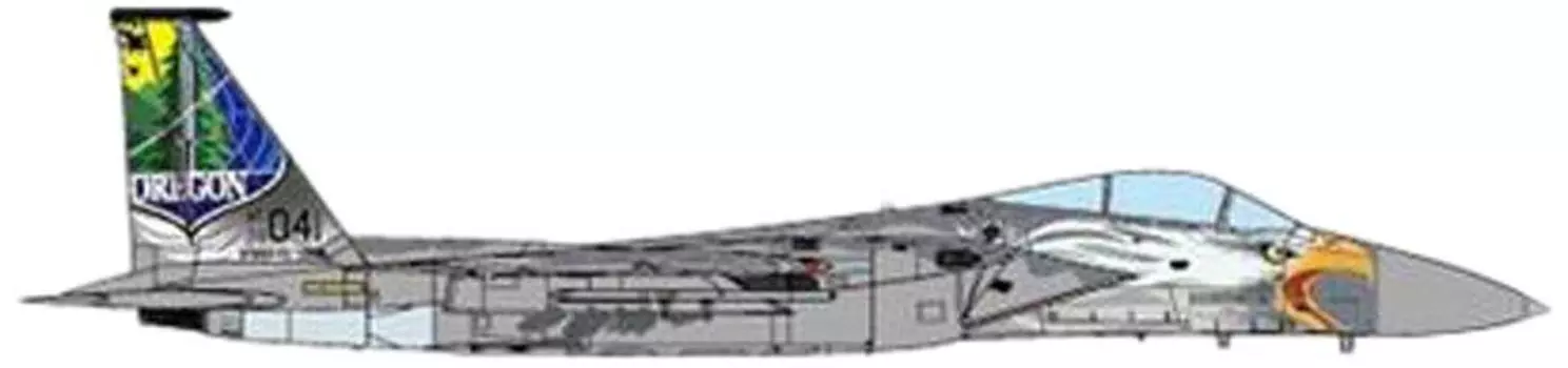 JCW US Air Force 173rd Wing Oregon ANG 75th Anniversary Painting 2016 Completed Product 1/72 F-15C