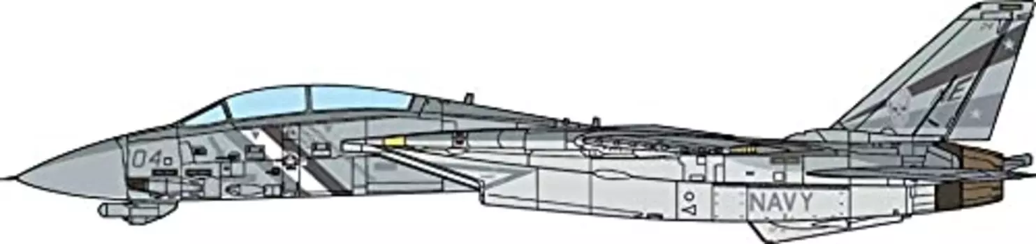 JCW US Navy 2nd Fighter Squadron Bounty Hunters Completed Product 1/72 F-14D 2002#104