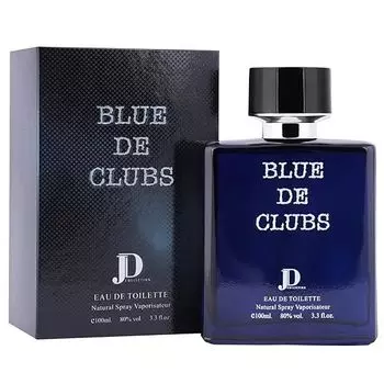 JD Collection Blue De Clubs Premium Scent, свежий и успокаивающий аромат, стойкий парфюмерный спрей для мужчин, 100 мл 100 ml