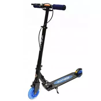 JD RAZOR Kickboard Kickstarter для начальной школы Ручной светодиодный светящийся день рождения MS-205RB-St Дети, студенты, тормоз, подставка, шины, складной, компактный, синий