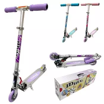 JDBUG Kickboard Limited Pastel Kick Skater Foot Year Рост Японский Руководство по эксплуатации Дети Подарок на день рождения Детский (MS-101A Цвет) Скутер/Кик