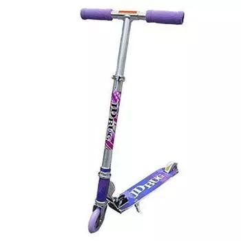 JDBUG Kickboard Оригинальный Kick Skater Нога Год Рост Японский Инструкция Дети Подарок На День Рождения Пастель Детский (Конструкция МС-101А)