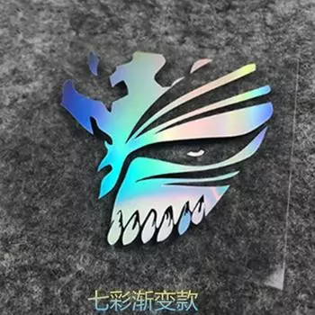 JDM Death Mask Anime Cartoon светоотражающие наклейки на мотоциклы скутер лобовое стекло декоративные аксессуары для Honda YAMAHA