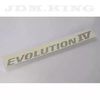 JDM OEM MITSUBISHI EVO 4 EVO4 EMBLEM BUDGE REAR ORNAMENT CN9A Lancer Evolution