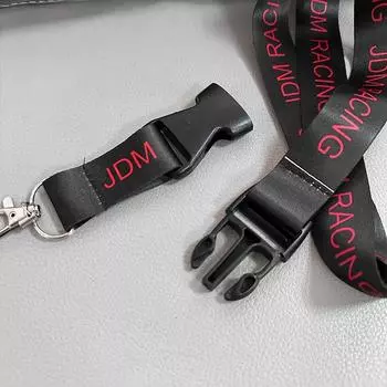 JDM RACING 2 в 1 ремешок для мобильного телефона брелок для ключей с ремешком для бейджа шейный брелок для ключей с защитой от потери бейджей удостоверение личности сотовый телефон веревка шейные ремни