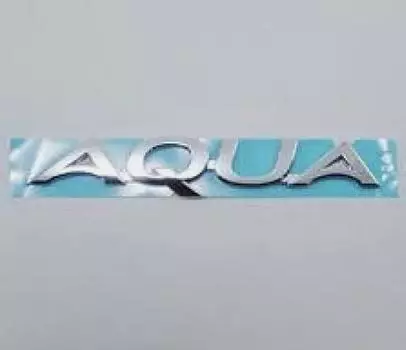 JDM Toyota Aqua NHP10 Emblem Rear AQUA OEM PRIUS C Genuine