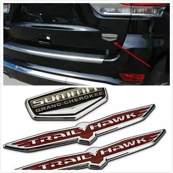 JE + P Wrangler Автомобильный Металл 3D Red Eagle Автомобильные наклейки Автомобильные наклейки с алфавитом украшения автомобиля 1