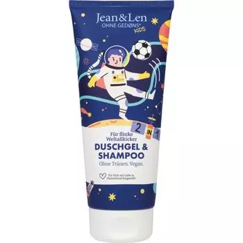 Jean&Len Kids 2в1 Шампунь и средство для душа Kicker 200мл