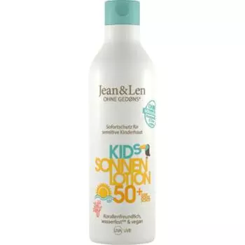 Jean & Len Kids Sensitive Sun Milk LSF 50+ 250ml