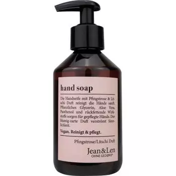 Jean&Len Peony Fruit Liquid Soap Hand Wash 250ml