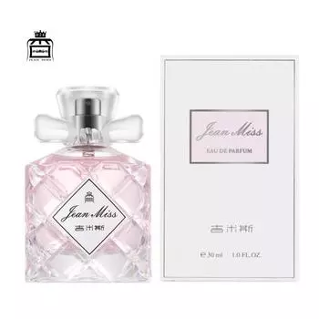 Jean Miss Mist Аромат для взрослых Спрей для тела Парфюм для тела 30 мл Дизайн Тонкий повседневный легкий оригинальный спрей розовый