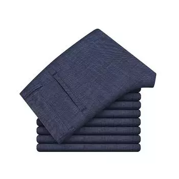 Jeans Men s Straight Tube Loose Fitting Men s Summer New Ice Silk Pants Ultra-thin Large Stretch Business Casual Men s Pants 28