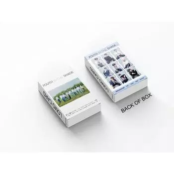 Jebewon Zero Base One юность в тени Poka Polaroid фотокарточка 55 листов