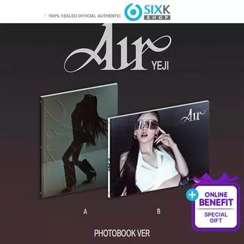 ЙЕДЗИ (ITZY) - сольный АЛЬБОМ [AIR] Фотокнига Вер (Онлайн-преимущество) [NO POB] A VER