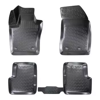 Jeep Renegade (After 2015) High-Quality and Durable Rubber Car Floor Mats - Odorless, Non-Slip, Long-Lasting