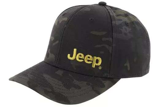 Jeep Text LP Black Cap - Камуфляж/Зеленый зелёный