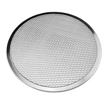 Эффективная алюминиевая плоская сетка для пиццы для быстрого и равномерного приготовления 6 inch