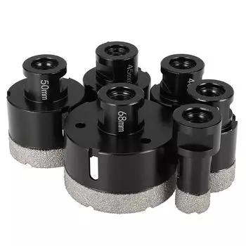 Эффективная и вакуумно-паянная алмазная коронка для керамической плитки и камня