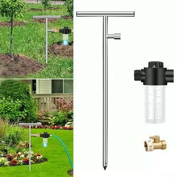 Эффективная ирригационная система из нержавеющей стали с глубокими корнями