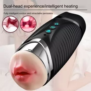 Эффективная мужская чашка для мастурбации, электрическая добавочная радость, язык, окружающий киску куклы