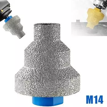Эффективное алмазное корончатое сверло Алмазные пальцевые фрезы Алмазные пилы для отверстий Ступенчатое сверло-пагода 20-35-50 мм Отверстие